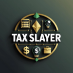 tax slayer logo earthy tones and icons 20250901 142350 0000